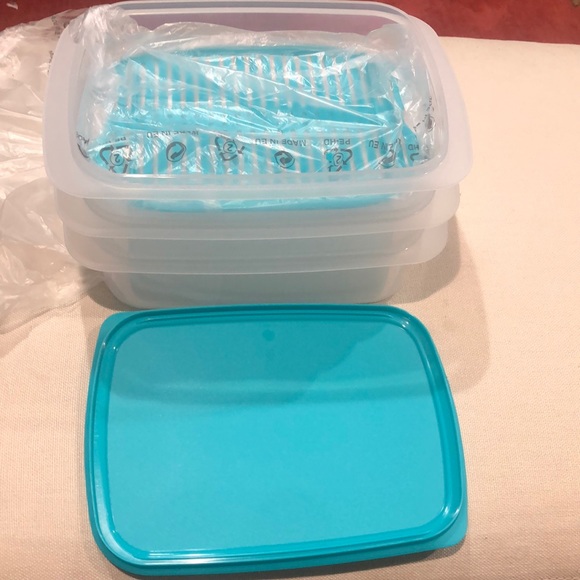 Tupperware cool stackable large containers - Picture 1 of 6